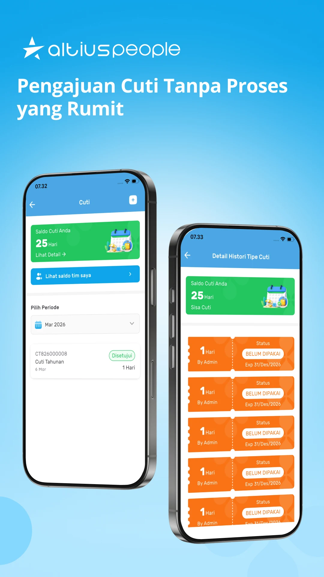 Altius People Enterprise screenshot