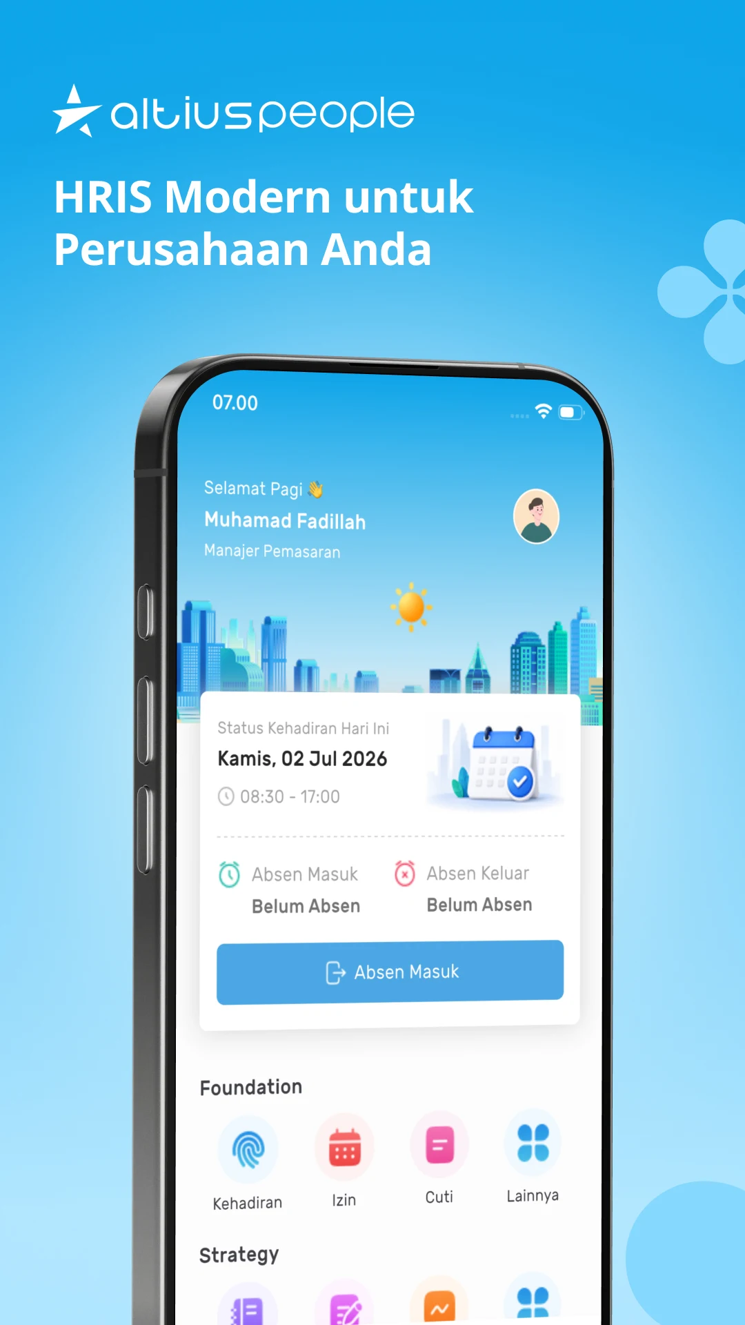 Altius People Enterprise screenshot